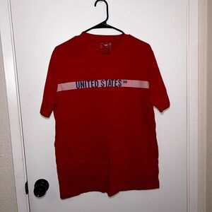 Men’s Under Armour Red United States Tee